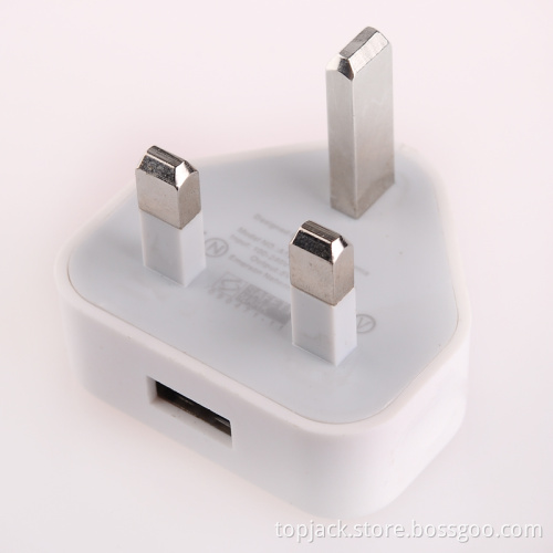 Mini USB Power Adapter/Charger (100~240V/UK Plug)